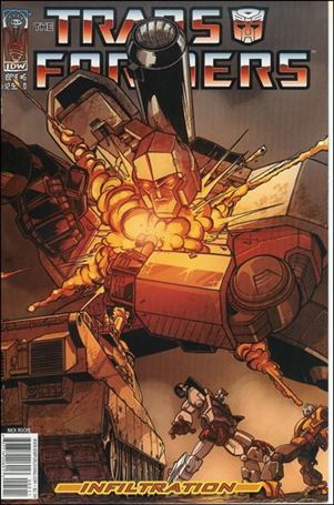 Transformers: Infiltration issue 5-D Nick Roche Cover