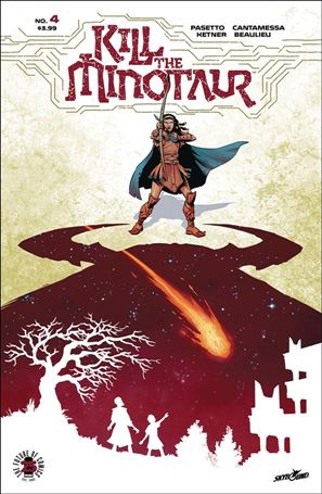 Kill the Minotaur issue 4 Lukas Ketner Cover