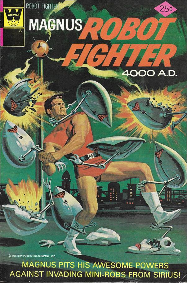 Magnus, Robot Fighter (1963) issue 40-B Whitman Cover