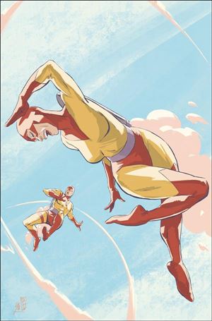Rocketman & Rocketgirl issue 1-D Giorgio Spalletta Virgin Cover