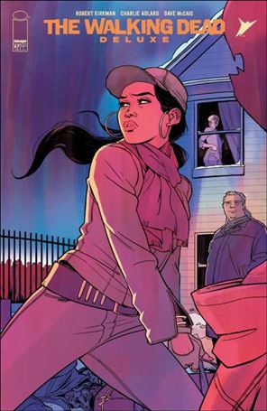 Walking Dead Deluxe issue 87-C Annie Wu Connecting Cardstock Cover