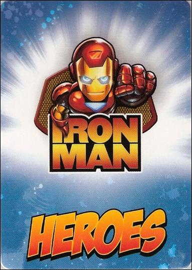 Marvel Super Hero Squad (Base Set) card 1 Iron Man