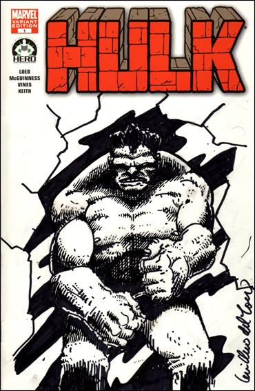 Hulk 100 (Hero Initiative) Cover Project issue 30 Guillermo del Toro Cover