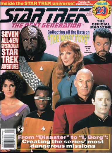 Official Star Trek: The Next Generation Magazine issue 23