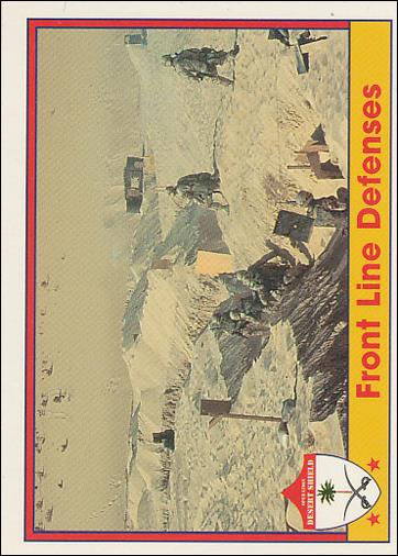 Operation Desert Shield (Base Set) card 12 Front Line Defense