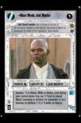 Star Wars: Theed Palace Limited (Base Set) card 78 Mace Windu, Jedi Master (Alternate Image)
