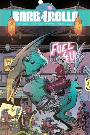 Barbarella (2017) issue 9-C Eoin Marron Cover