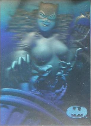 Batman Holo Series (Base Set) card 27 Catwoman