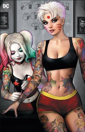 Birds of Prey: Uncovered issue 1-G Nathan Szerdy 1:50 Virgin Cover
