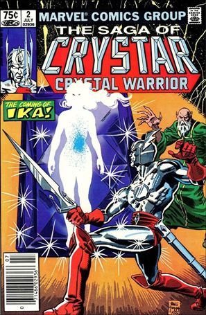 Saga of Crystar Crystal Warrior issue 2-C Canadian Price Cover