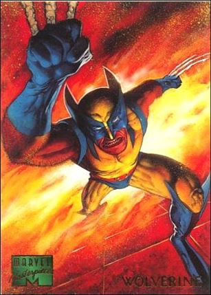 1995 Marvel Masterpieces (Base Set) card 112 Wolverine