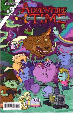 Adventure Time (2012) issue 9-F Chris Houghton Connecting Cover (2nd Printing)