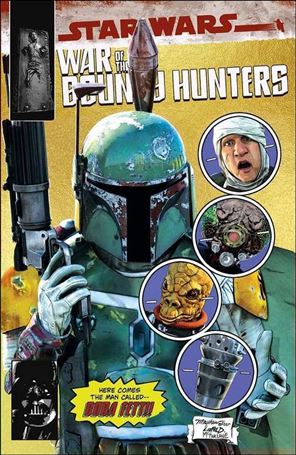 Star Wars: War of the Bounty Hunters Alpha issue Alpha-TG Mike Mayhew Gold Homage Cover