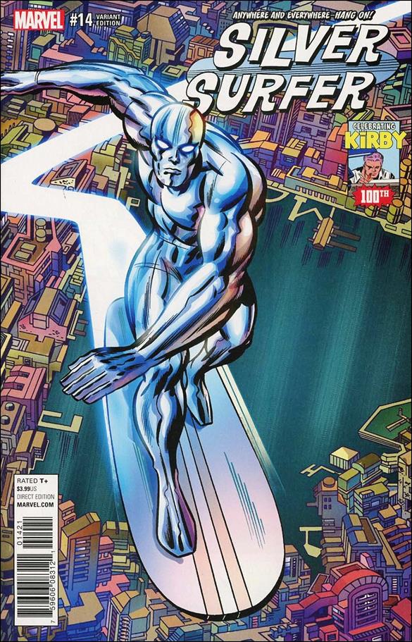 Silver Surfer (2016) issue 14-B Jack Kirby 1:10 Cover
