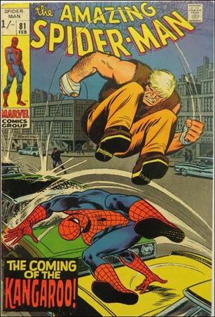 Amazing Spider-Man (1963) issue 81-B UK Price Cover