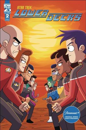 Star Trek: Lower Decks (2024) issue 2 Derek Charm Cover