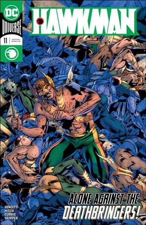 Hawkman (2018) issue 11 Bryan Hitch Cover