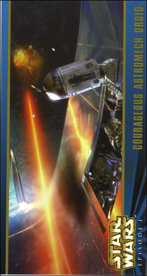 Star Wars: Episode I Widevision: Series 2 (Box Topper Subset) card 3 of 3 Courageous Astromech Droid