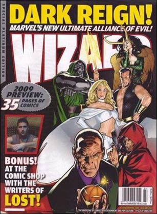Wizard: The Magazine of Comics, Entertainment and Pop Culture issue 207.1 Platinum Edition Dark Reign Cover