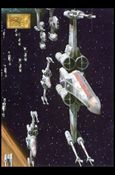 Star Wars Trilogy Collection (Case Topper Subset) card P2 Star Wars - X-Wings Attack the Death Star