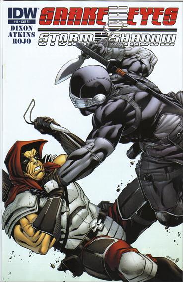 Snake Eyes and Storm Shadow issue 16-B Robert Atkins 1:10 Cover
