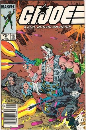 G.I. Joe: A Real American Hero issue 41-B Newsstand Cover