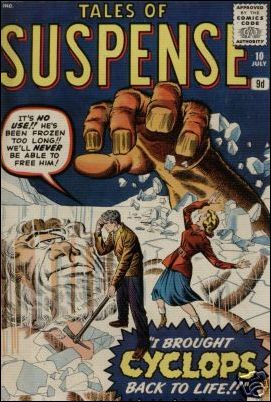 Tales of Suspense (1959) issue 10-B UK Price Cover