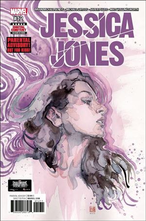 Jessica Jones (2016) issue 12 David Mack Cover