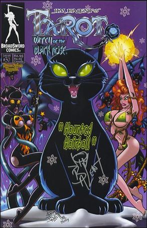 Tarot: Witch of the Black Rose issue 30-C Pooka Cover Signed by Jim Balent with COA
