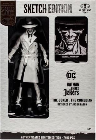 McFarlane DC Multiverse (Gold Label) issue NN 67 Joker - The Comedian (Jason Fabok Sketch 1/7400)