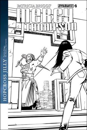 Mercy Thompson issue 5-B 1:10 Black & White Cover