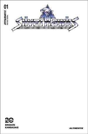 Silverhawks (2025) issue 1-M Blank Authentix Sketch Cover