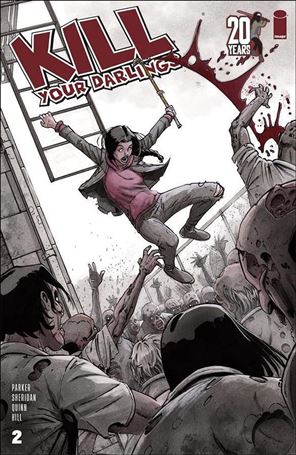 Kill Your Darlings issue 2-E Bob Quinn TWD 20th Anniversary Cover