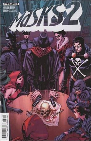 Masks 2 issue 4 Butch Guice Cover