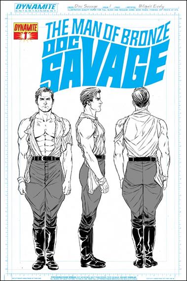 Doc Savage (2013) issue 1-G Bilquis Evely Concept Art Cover 1/25