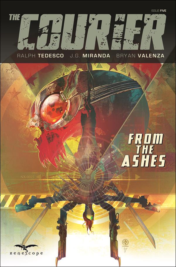 Courier: From the Ashes issue 5-B Leonardo Colapietro Cover
