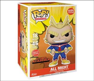 POP! Animation figure 1173 All Might (18 Inch GameStop Exclusive)