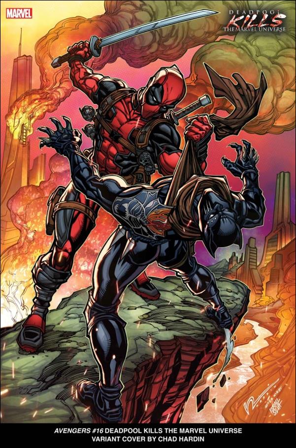 Avengers (2023) issue 16-B Chad Hardin Cover
