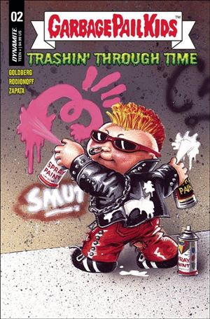 Garbage Pail Kids: Trashin' Through Time issue 2-D Classic Trading Card Cover