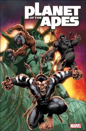 Planet of the Apes (2023) issue 1-B Logan Lubera Cover