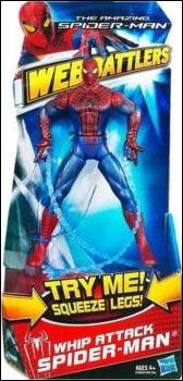Amazing Spider-Man (Web Battlers)  figure 4 Whip Attack Spider-Man (Movie Series)