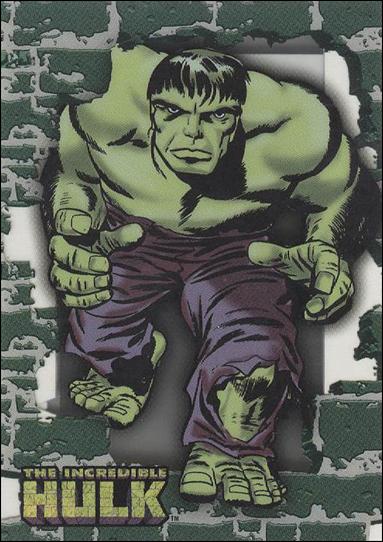 Incredible Hulk (Crystal Clear Acetate Subset) card 1 Hulk