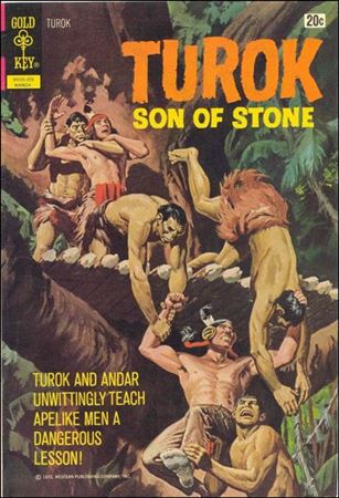 Turok, Son of Stone (1956) issue 77-B 20 Cent Price Cover
