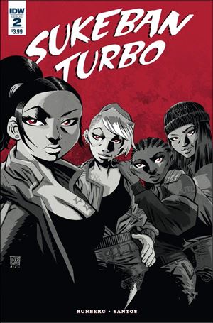 Sukeban Turbo issue 2 Victor Santos Cover