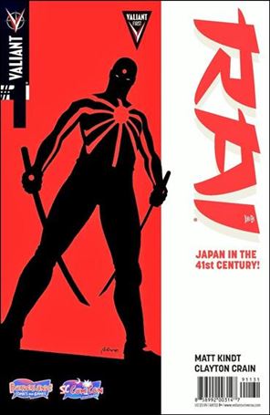 Rai (2014) issue 1-J Borderlands Comics Cover