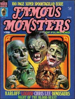 Famous Monsters of Filmland issue 119