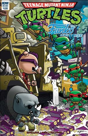 Teenage Mutant Ninja Turtles Funko Universe One-Shot issue nn Nico Pena Cover