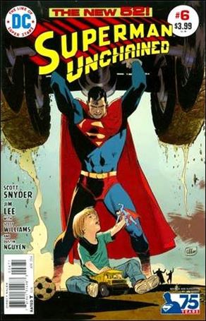 Superman Unchained issue 6-H Lee Weeks 1:50 Bronze Age Cover