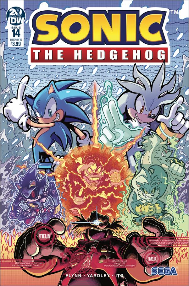 Sonic the Hedgehog (2018) issue 14-B Jonathan Gray Cover