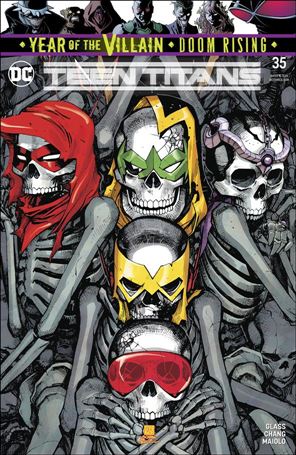 Teen Titans (2016) issue 35 Bernard Chang Cover